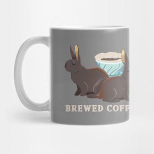 brewed coffee bunnies Mug